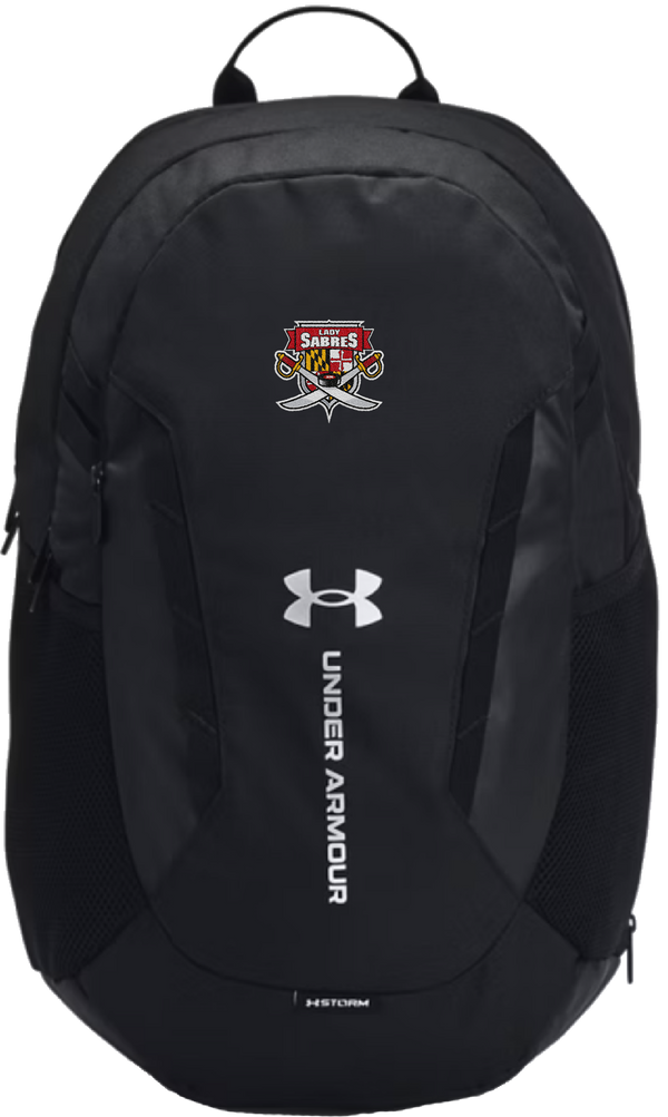 SOMD Lady Sabres UA Hustle 6.0 Team Backpack