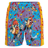 Dupage Black Bears Hot Dog Adult Workout Wear Shorts