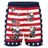 Dupage Black Bears American Eagle Adult Workout Wear Shorts