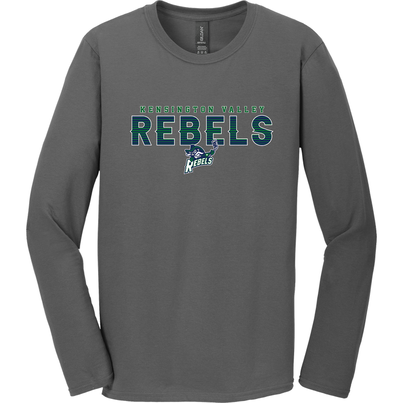 Kensington Valley Rebels Softstyle Long Sleeve T-Shirt