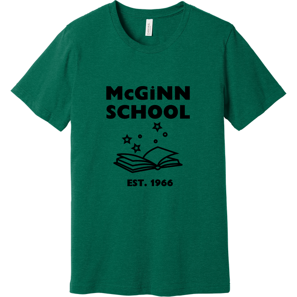 McGinn Elementary Unisex Heather CVC Short Sleeve Tee