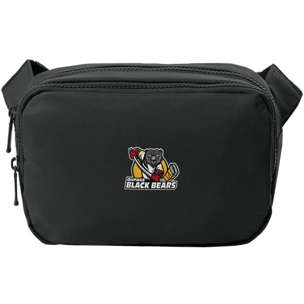 Dupage Black Bears Matte Dual-Compartment Crossbody