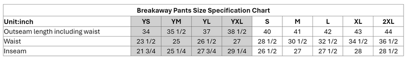 Junior Blades Breakaway Youth Jogger Pants