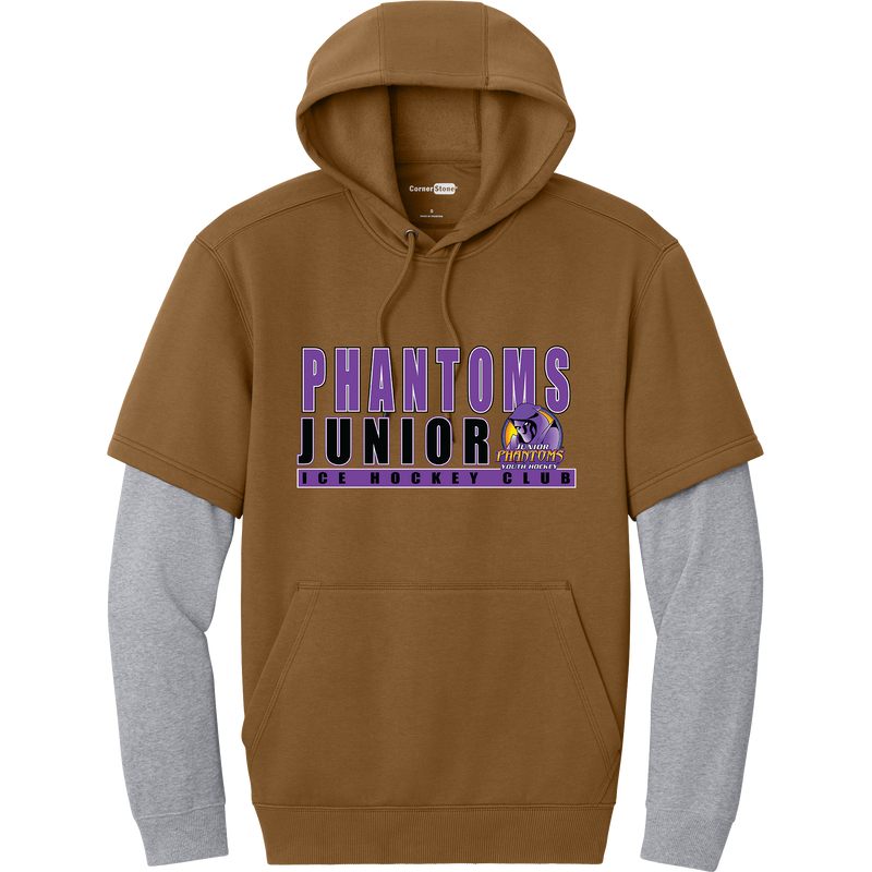 Jr. Phantoms Tough Fleece Layered Hoodie