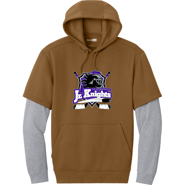 Old Bridge Jr. Knights Tough Fleece Layered Hoodie