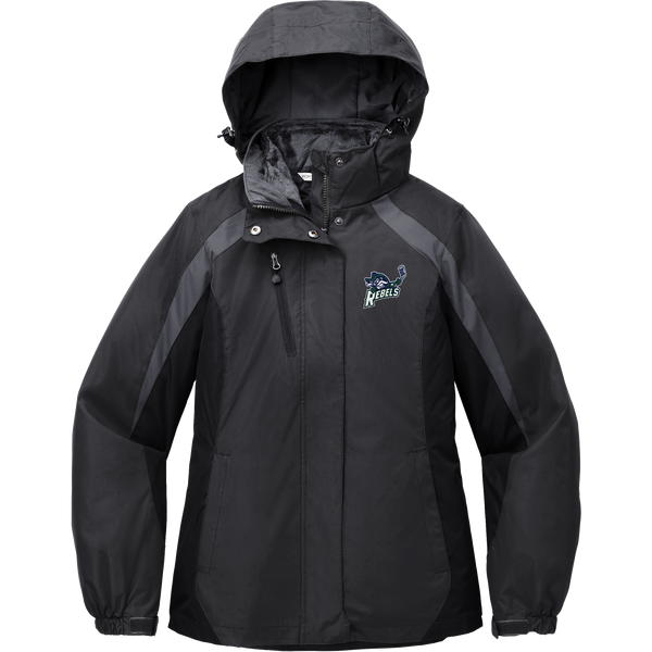 Kensington Valley Rebels Ladies Colorblock 3-in-1 Jacket