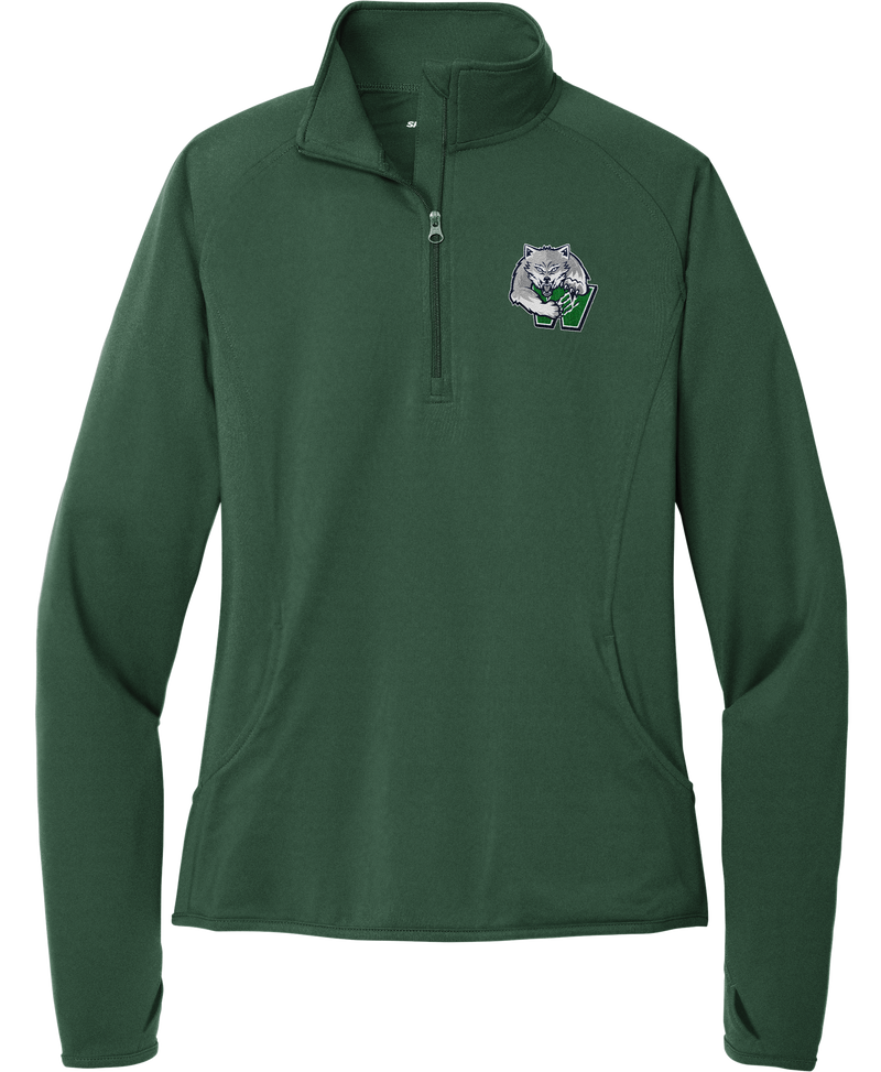 Woodbridge Wolfpack Ladies Sport-Wick Stretch 1/4-Zip Pullover