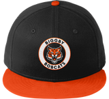 Biggby Bobcats New Era Flat Bill Snapback Cap