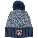 Jr. Mounties New Era Marled Knit Pom Beanie