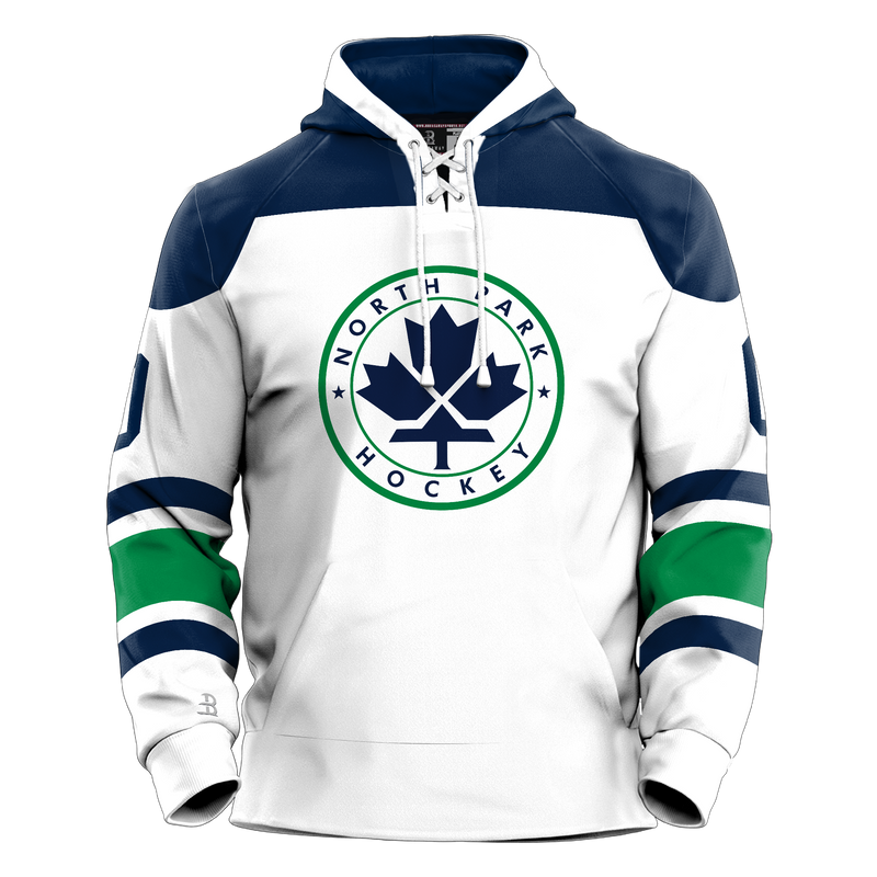 North Park Hockey Adult Sublimated Retro Hoodie