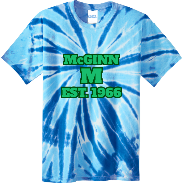 McGinn Elementary Youth 'Varsity Block' Tie-Dye Tee