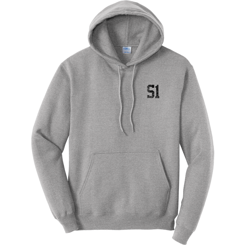 School One Elementary Adult 'Vintage' Core Fleece Pullover Hooded Sweatshirt