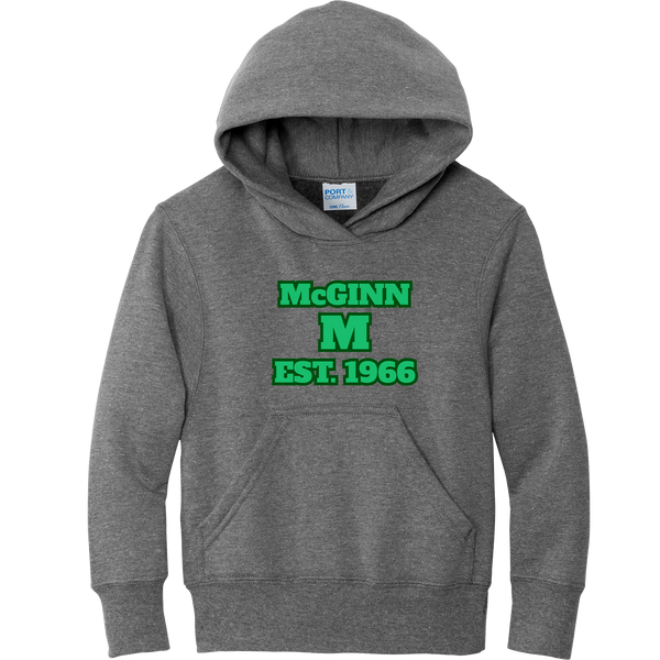McGinn Elementary Youth Core Fleece Pullover Hooded Sweatshirt