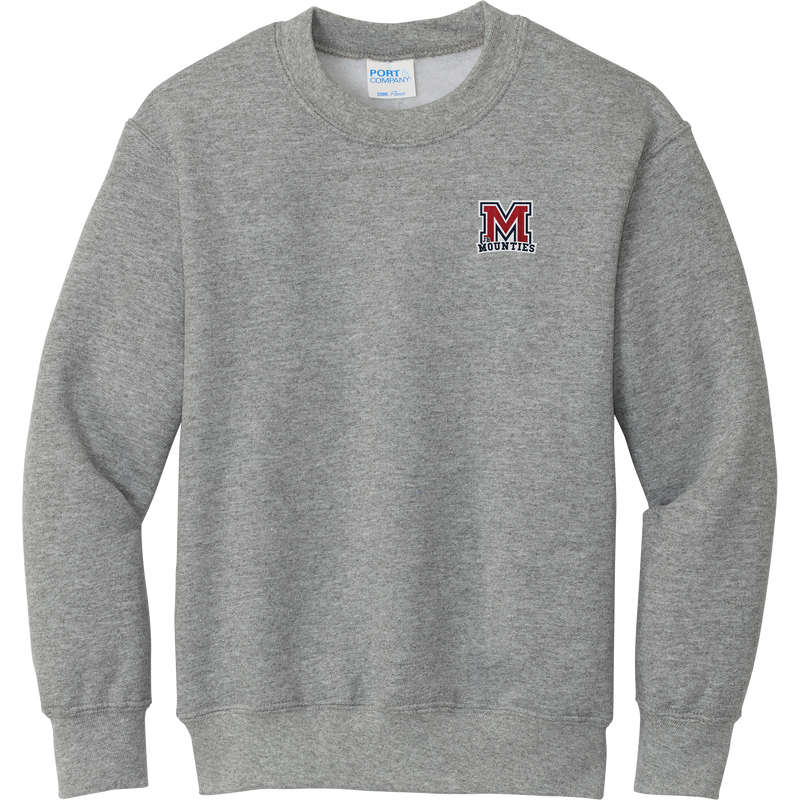 Jr. Mounties Youth Core Fleece Crewneck Sweatshirt
