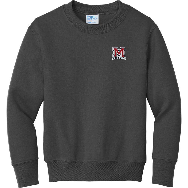 Jr. Mounties Youth Core Fleece Crewneck Sweatshirt