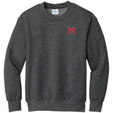 Mount St. Charles Youth Core Fleece Crewneck Sweatshirt