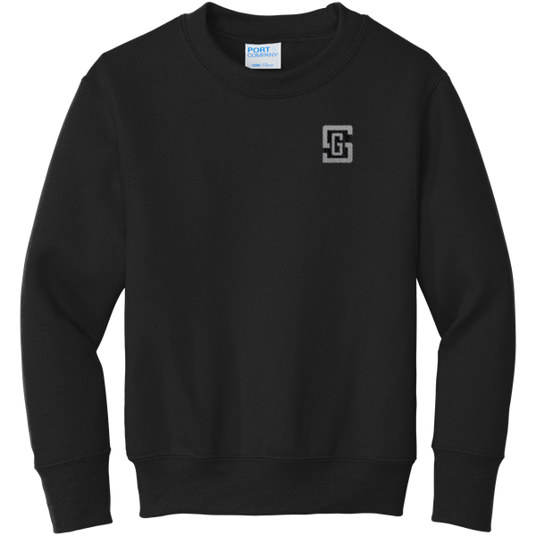 Gregory Schaefer Youth Core Fleece Crewneck Sweatshirt