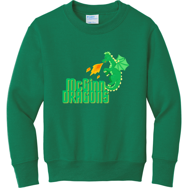 McGinn Elementary Youth Core Fleece Crewneck Sweatshirt