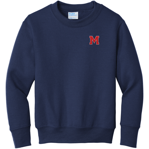 Mount St. Charles Youth Core Fleece Crewneck Sweatshirt