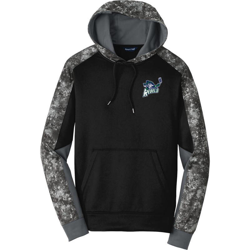 Kensington Valley Rebels Sport-Wick Mineral Freeze Fleece Colorblock Hooded Pullover