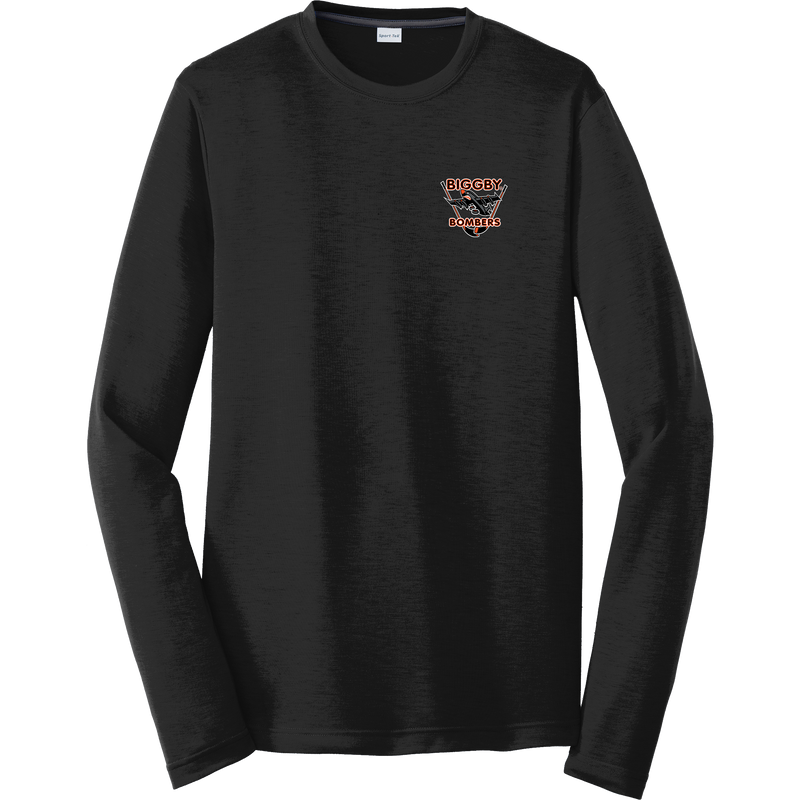 Biggby Bombers Long Sleeve PosiCharge Competitor Cotton Touch Tee