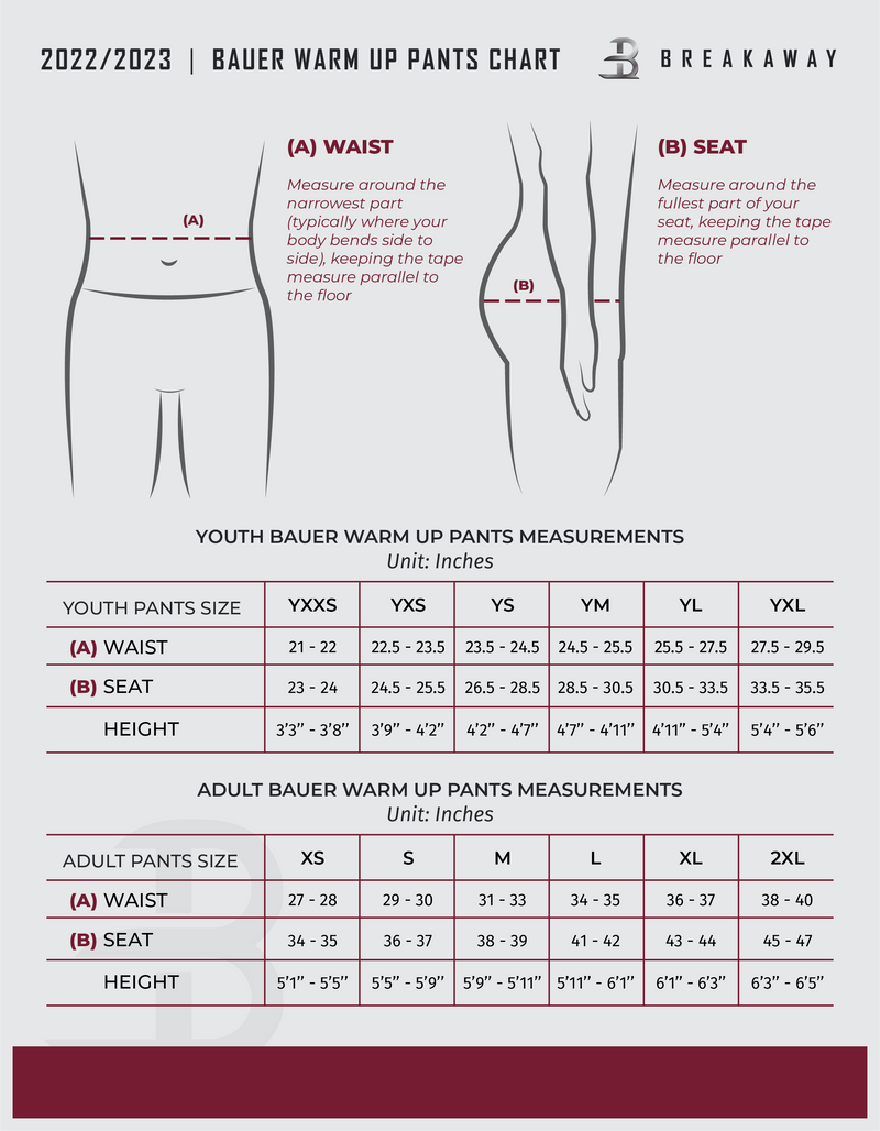 Bauer S24 Lightweight Pants - Adult (Mercer Tier 1 2013 and Younger)